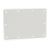 Click to see a larger image of Back plate for 34102 - zinc plated