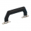 Click to see a larger image of Case Drop handle - light duty plastic - black/nickel
