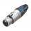 Click to see a larger image of Neutrik NC3FXX 3-pin female XLR plug