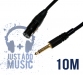 Click to see a larger image of JAM 10m XLR Female to Gold Plated 6.35mm Unbalanced Mono Jack