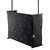 Click to see a larger image of Prolight LEDJ Star Cloth DJ Skirt - Fits 4ft Disco Stand (Starcloth)