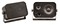 BLACK Compact 100W 2-way Speakers (Pair) - Click to enlarge Click to see a larger image of BLACK Compact 100W 2-way Speakers (Pair)