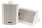 White 75W 4 inch 2-way speakers (pair) - Click to enlarge Click to see a larger image of White 75W 4 inch 2-way speakers (pair)
