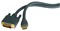Click to see a larger image of HDMI to DVI Lead - 1.5m (version 1.3)