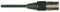 Click to see a larger image of 6M Black Superior quality XLR plug - XLR socket
