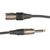 Click to see a larger image of XLR plug - 6.3mm mono jack plug- 10m