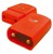MSB50OR 2-pin polycarbon connector 10A- orange - bulk - Click to enlarge Click to see a larger image of MSB50OR 2-pin polycarbon connector 10A- orange - bulk