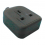 MSB46B 1 gang rubber socket- black - bulk - Click to enlarge Click to see a larger image of MSB46B 1 gang rubber socket- black - bulk