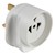MSA1666BL Travel adaptor - blister - Click to enlarge Click to see a larger image of MSA1666BL Travel adaptor - blister