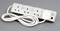 4-way 13A switched extension - 2.0m - Click to enlarge Click to see a larger image of 4-way 13A switched extension - 2.0m