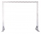 Click to see a larger image of Ultimax Trusslite Goalpost Kit 6x3m (perfect for starcloths!)