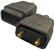 MSB48OR Rubber 2Pin 10A Orange - Click to enlarge Click to see a larger image of MSB48OR Rubber 2Pin 10A Orange