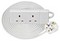 MSC25 2 gang 13A extension lead - 3m - Click to enlarge Click to see a larger image of MSC25 2 gang 13A extension lead - 3m