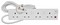 4-way 13A switched extension - 5.0m - Click to enlarge Click to see a larger image of 4-way 13A switched extension - 5.0m