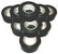 Click to see a larger image of 10 rolls of Economy Black Gaffer Tape