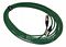 Click to see a larger image of Van Damme OFC Balanced Neutrik XLR Cable 10M <font color=green><b>GREEN</b></font>