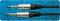 Click to see a larger image of Van Damme Professional OFC Unbalanced Neutrik Jack Cable 5M Black