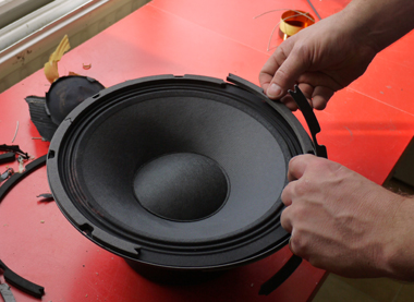 We can restore your blown speakers, and make them as good as new