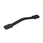 Strap case handle polycarbonate ends - black - 200mm centre