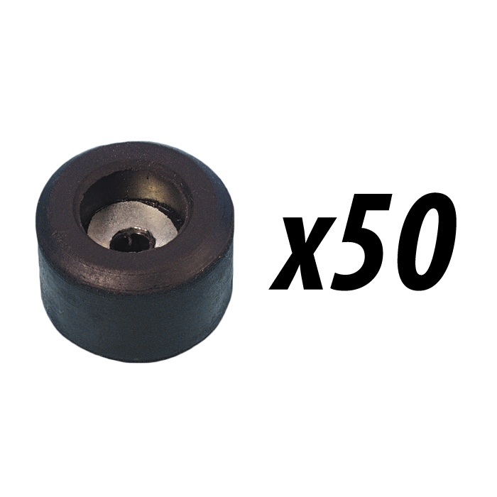 Pack of 50 Case/Speaker Cabinet feet 25mm x 15mm