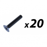 Pack of 20 Screw M5 x 30mm pozi Countersunk (suit 3426/7 handle)
