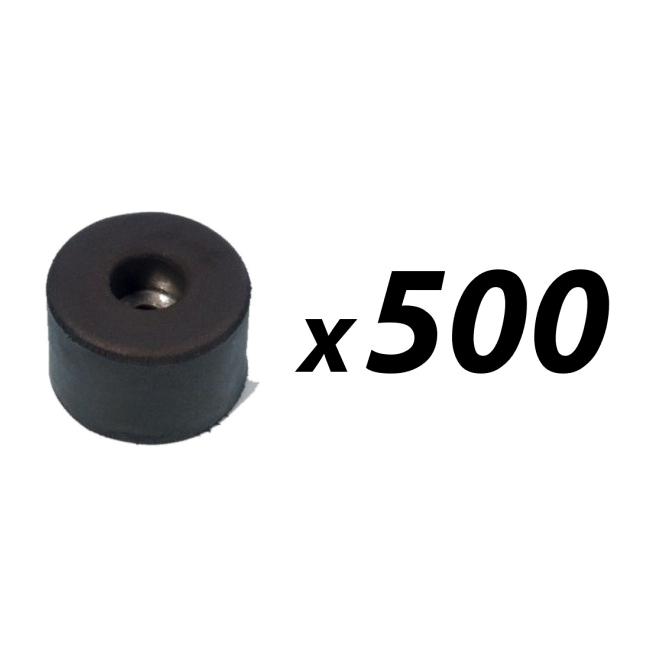 Trade Bulk Box of 500 Cabinet feet 38mm x 25mm