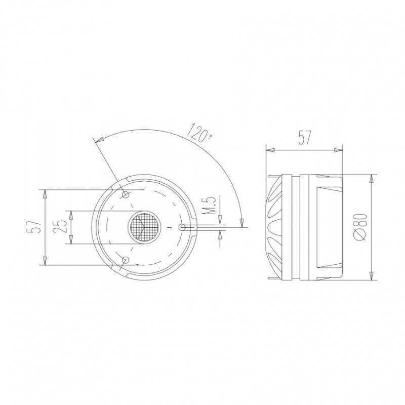 Beyma SMC-225Nd 1 inch Bolt-on Compression Driver