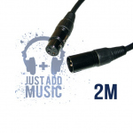 JAM 2m Balanced XLR Mic Cable / Signal Lead