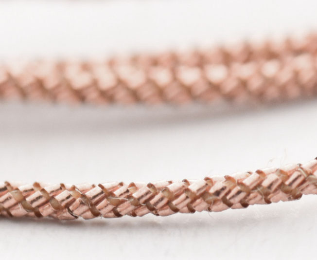 Copper Speaker Tinsel Lead Wire, 1.1mm diameter - per metre