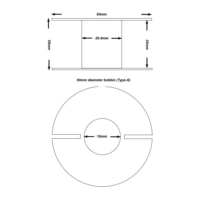 Audio Crossover Air Cored Inductor 0.86mH 0.90mm wire 