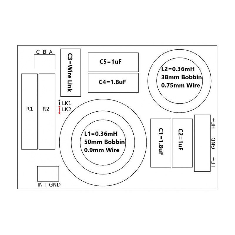 Convair 2-way Crossover 5KHz