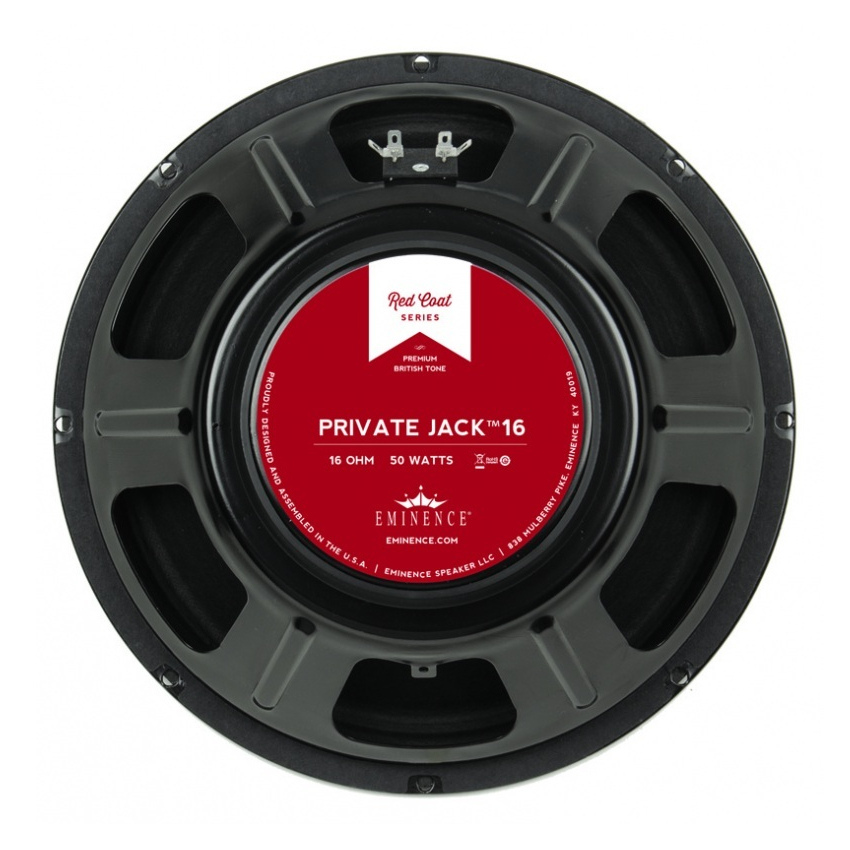 Eminence Red Coat Series - Private Jack 50W 12 inch 16 Ohm