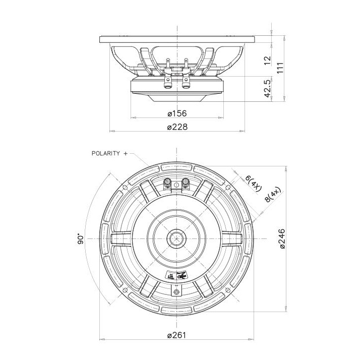 Faital PRO 10PR330 16 Ohm