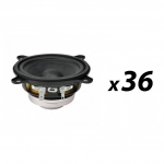 36 Pack of Faital Pro 3FE22 - 3 inch 20W 8 Ohm Loudspeaker