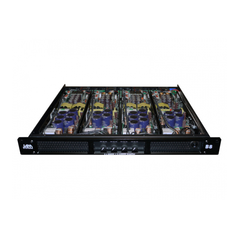 JAM Systems B8 :: 2 x 2500W - 2 x 1600W amplifier