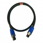 1M Speakon Lead - 2 core 4mm Speaker Cable