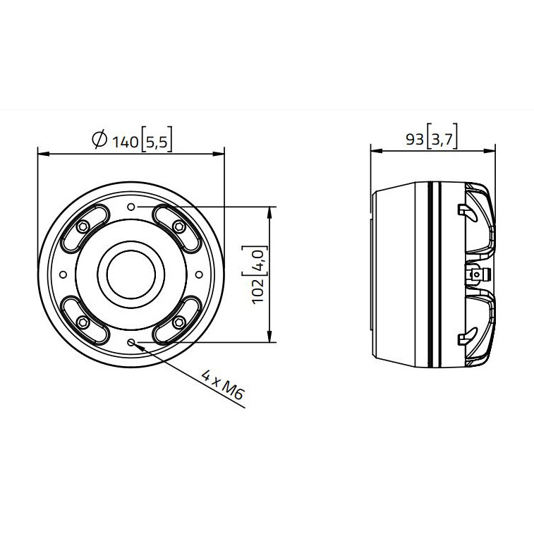 Lavoce DN20.40T - 2 inch 130W 8 Ohm Compression Driver