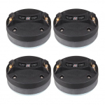 4 Pack of P-Audio SD-34BF 30W 1 inch Bolt On Compression Driver