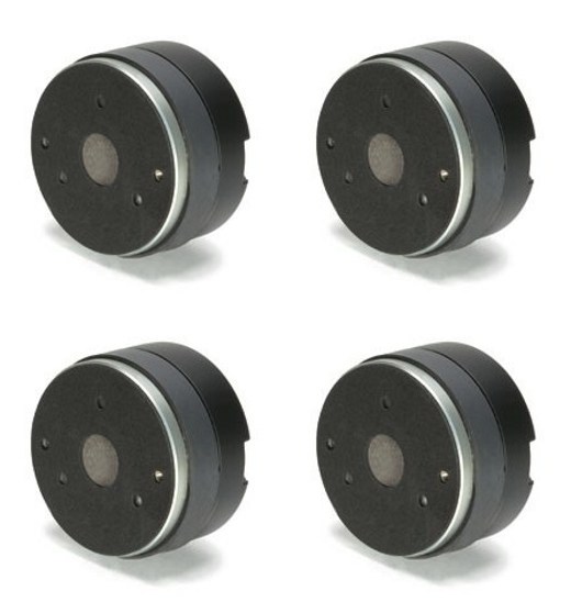 4 Pack of RCF N350 40W AES 1 inch Compression Driver 8 Ohm