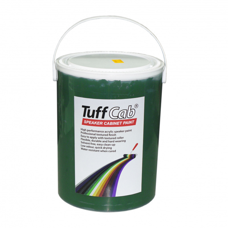 Tuff Cab Speaker Cabinet Paint - Moss Green 5Kg