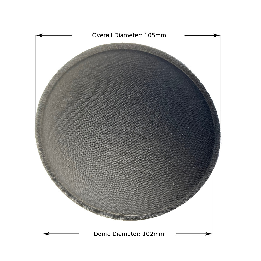 Sonitus Cloth (Gauze) Dust Dome/Cap 105mm - for co-ax speaker