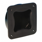 Plastic multi-directional cabinet/speaker handle