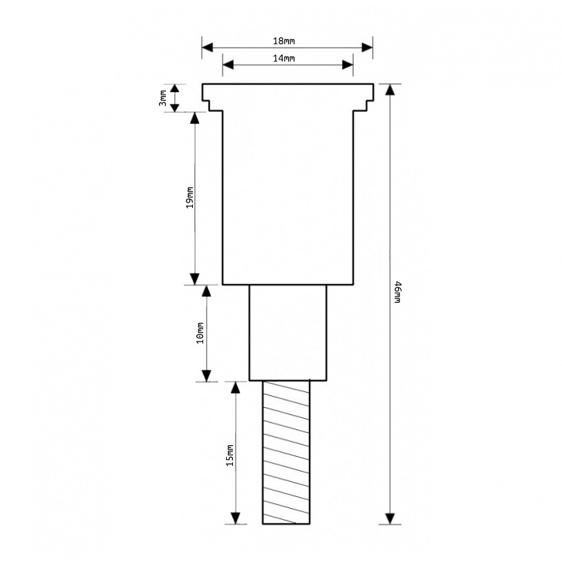 Tuff Cab Magnetic Grille Support / Stand Off