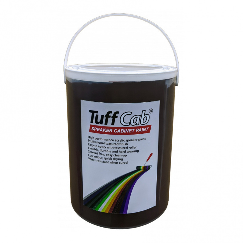 Tuff Cab Speaker Cabinet Paint - Black Red 5Kg