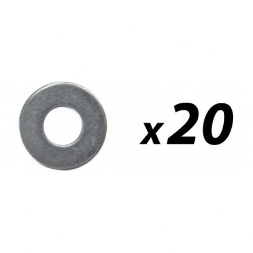 20 Pack of Tuff Cab M5 Washer Zinc Plated