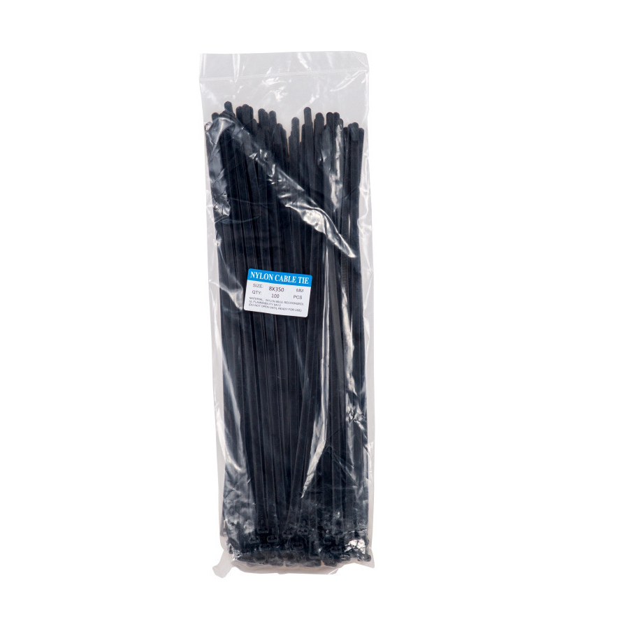 Releasable Cable Ties 7.5mm x 250mm (100pk)
