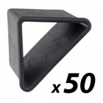 50 Pack of  Triangular Corner Bass Ports