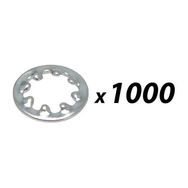 Pack of 1000 Tuff Cab M6 Internal Shake Proof Washer