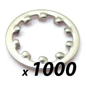 Pack of 1000 Tuff Cab M8 Internal Shake Proof Washer