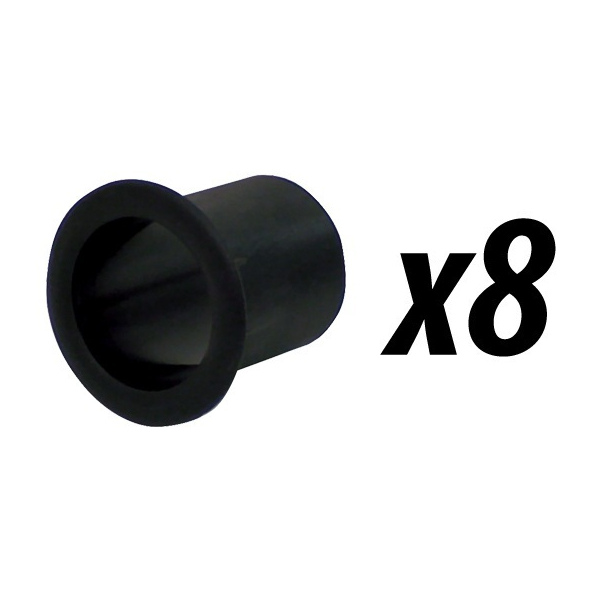 Pack of 8 50mm Bass Reflex Tuning Port Tube